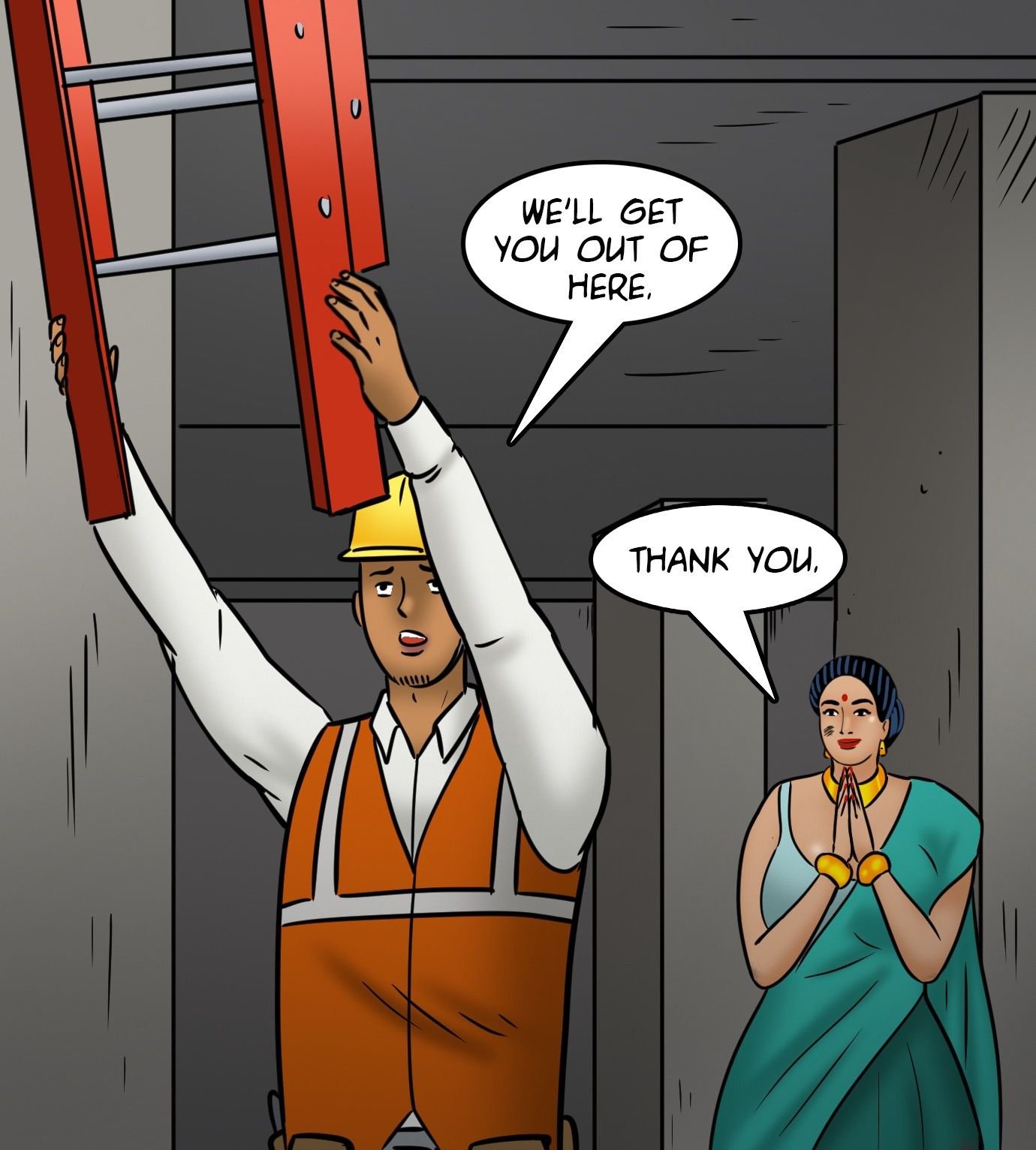 Velamma [Velamma] 121 . Velamma - Chapter 121 - Meow! [Velamma] – page 60