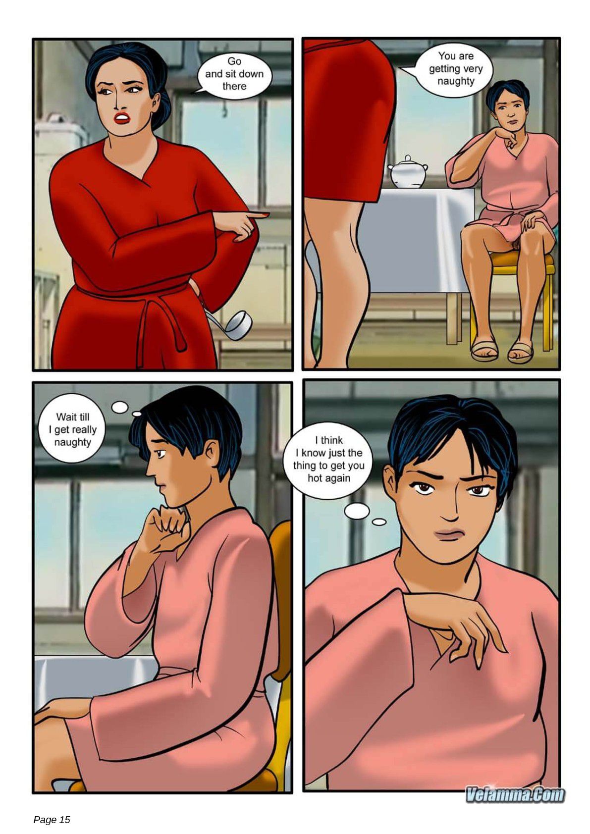 Velamma [Velamma] 2 . Velamma - Chapter 2 - The Final Submission [Velamma] – page 15