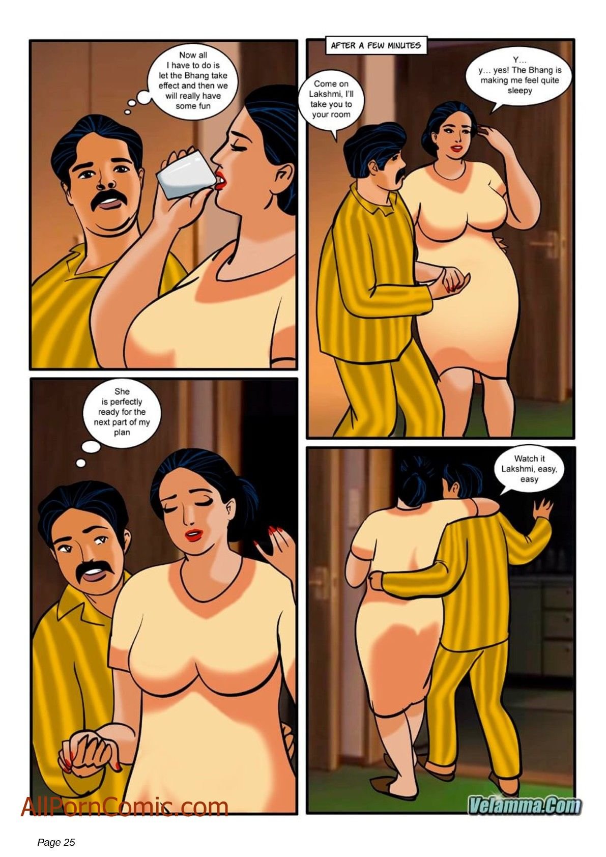 Velamma [Velamma] 8 . Velamma - Chapter 8 - The Festival Of Colors And.. [Velamma] – page 25