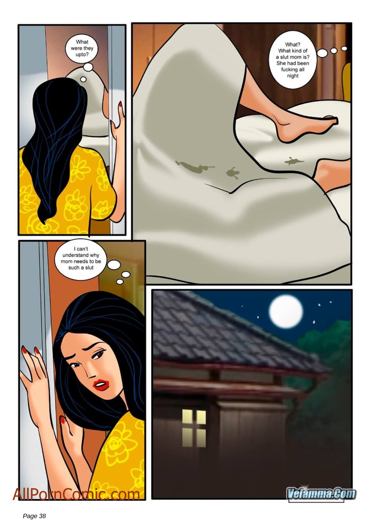 Velamma [Velamma] 8 . Velamma - Chapter 8 - The Festival Of Colors And.. [Velamma] – page 38