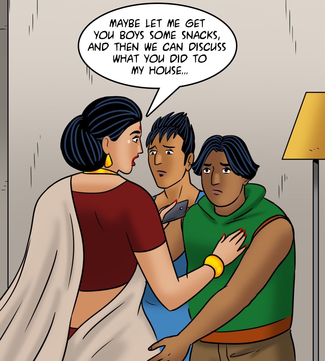 Velamma [Velamma] 115 . Velamma  - Chapter 115 - Sacked By Vandals [Velamma] – page 47