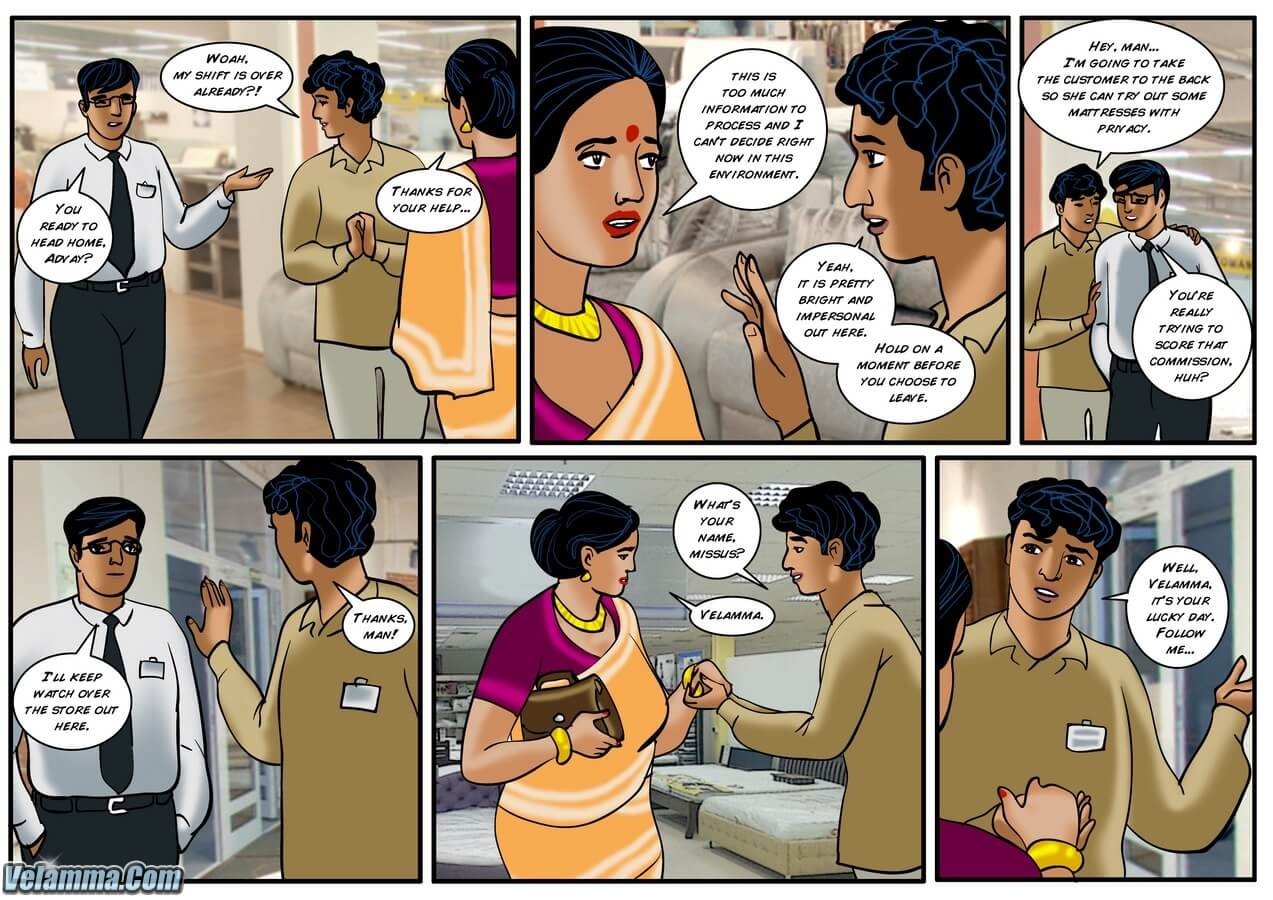 Velamma [Velamma] 38 . Velamma - Chapter 38 - Finding A New Mattress [Velamma] – page 10
