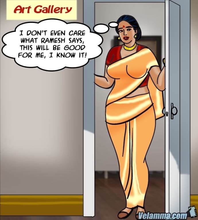 Velamma [Velamma] 62 . Velamma - Chapter 62 - A Piece Of Art [Velamma] – page 41