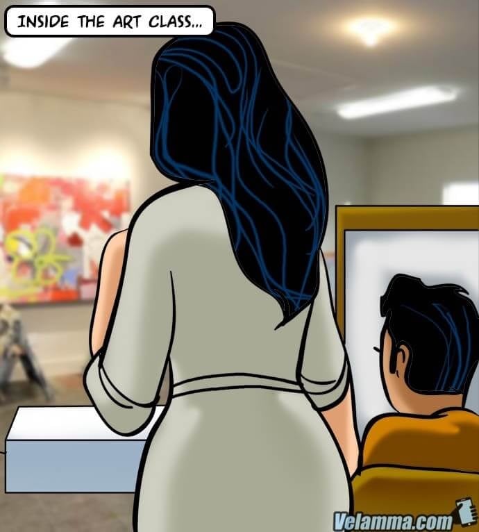 Velamma [Velamma] 62 . Velamma - Chapter 62 - A Piece Of Art [Velamma] – page 43