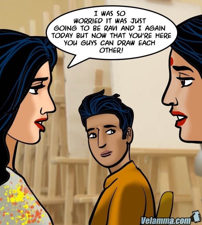 Velamma [Velamma] 62 . Velamma - Chapter 62 - A Piece Of Art [Velamma] – page 48