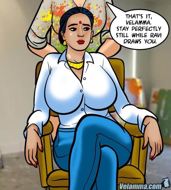Velamma [Velamma] 62 . Velamma - Chapter 62 - A Piece Of Art [Velamma] – page 58