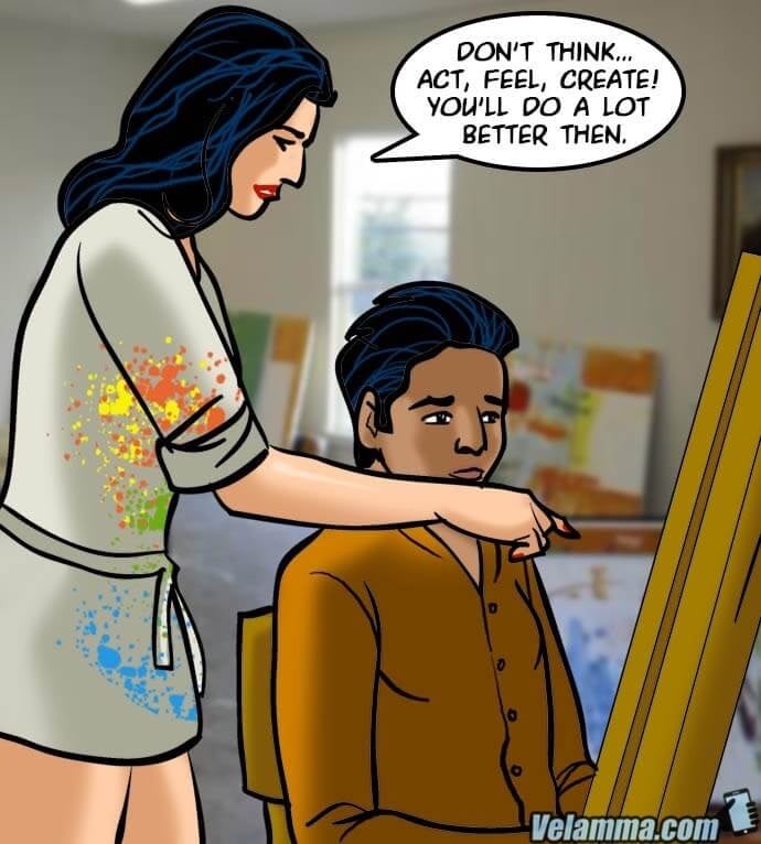 Velamma [Velamma] 62 . Velamma - Chapter 62 - A Piece Of Art [Velamma] – page 75
