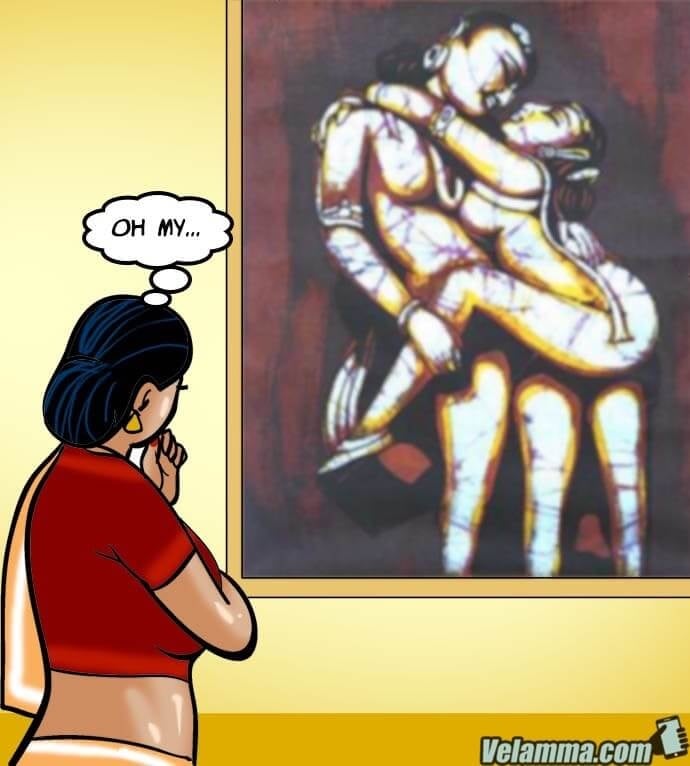 Velamma [Velamma] 62 . Velamma - Chapter 62 - A Piece Of Art [Velamma] – page 8