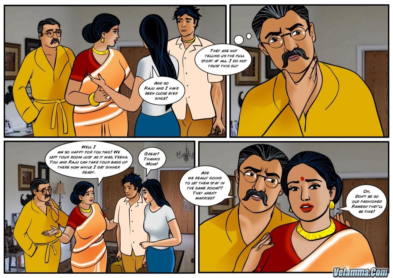 Velamma [Velamma] 50 . Velamma - Chapter 50 - Veena Cums Home [Velamma] – page 9