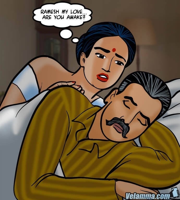 Velamma [Velamma] 61 . Velamma - Chapter 61 - Naked Cleaning [Velamma] – page 7