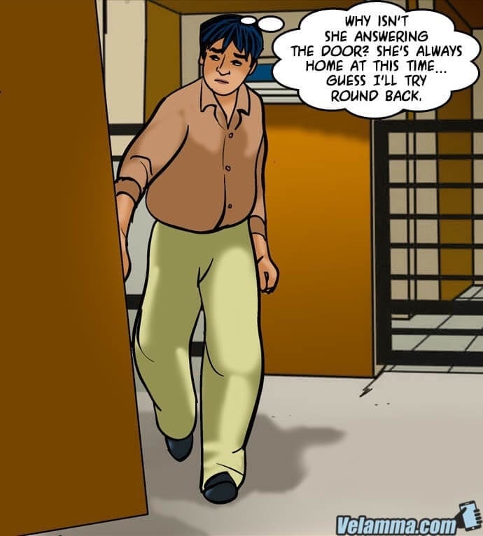Velamma [Velamma] 61 . Velamma - Chapter 61 - Naked Cleaning [Velamma] – page 44