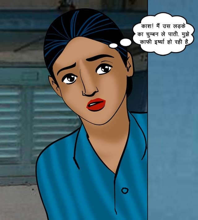 Velamma [Velamma] 68.5 . Velamma - Hindi - Chapter 68 - ट्रेन में चुदाई [Velamma] – page 129