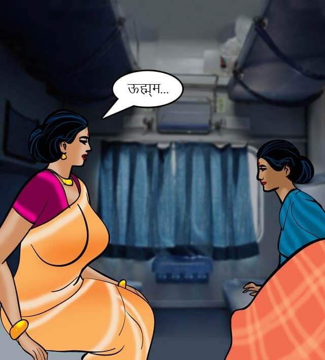 Velamma [Velamma] 68.5 . Velamma - Hindi - Chapter 68 - ट्रेन में चुदाई [Velamma] – page 152