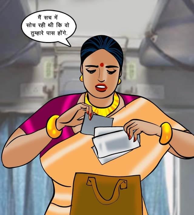 Velamma [Velamma] 68.5 . Velamma - Hindi - Chapter 68 - ट्रेन में चुदाई [Velamma] – page 36