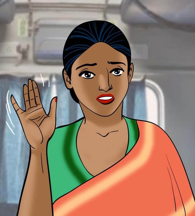 Velamma [Velamma] 68.5 . Velamma - Hindi - Chapter 68 - ट्रेन में चुदाई [Velamma] – page 46