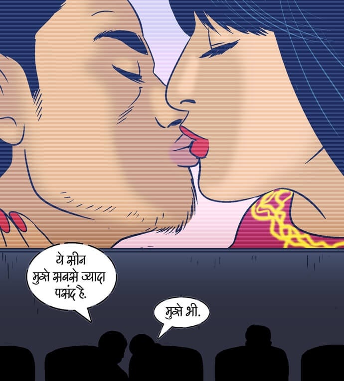 Velamma [Velamma] 98.5 . Velamma - Hindi - Chapter 98 - ब्लू फ़िल्म [Velamma] – page 104
