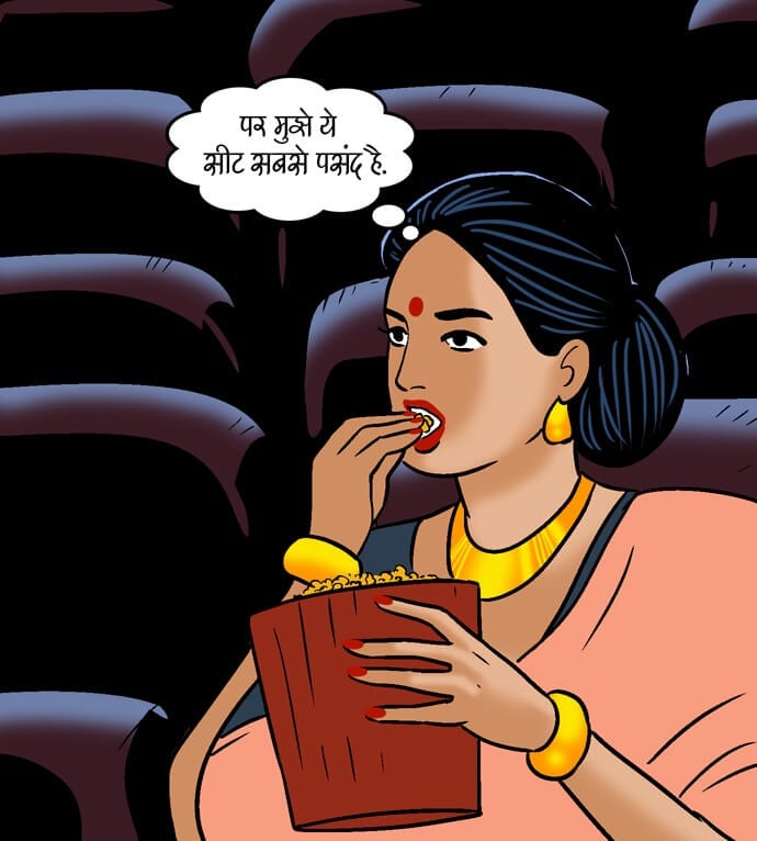 Velamma [Velamma] 98.5 . Velamma - Hindi - Chapter 98 - ब्लू फ़िल्म [Velamma] – page 87