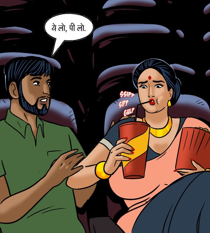 Velamma [Velamma] 98.5 . Velamma - Hindi - Chapter 98 - ब्लू फ़िल्म [Velamma] – page 92