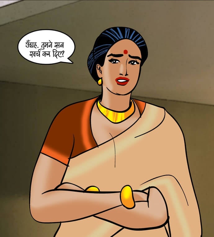 Velamma [Velamma] 90.5 . Velamma - Hindi - Chapter 90 - वेलकम तनिका [Velamma] – page 104