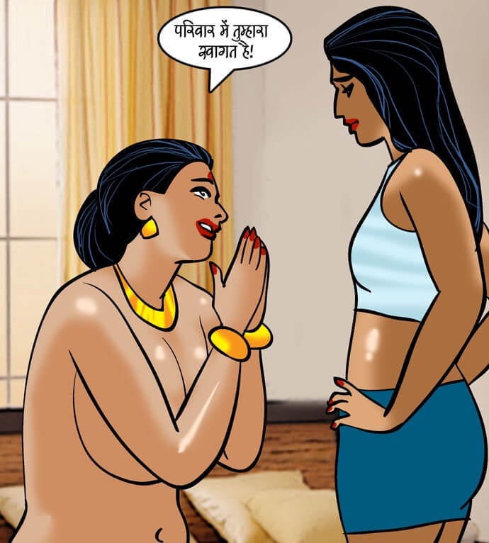 Velamma [Velamma] 90.5 . Velamma - Hindi - Chapter 90 - वेलकम तनिका [Velamma] – page 148