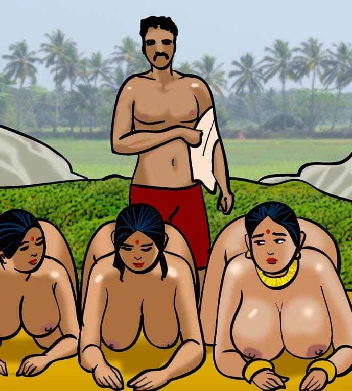 Velamma [Velamma] 60.5 . Velamma - Hindi - Chapter 60 - गॉडमदर का गाँव [Velamma] – page 51