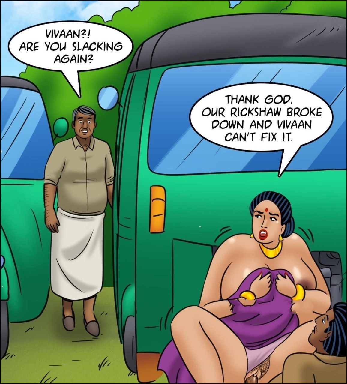 Velamma [Velamma] 126 . Velamma - LQ - Chapter 126 - Rickshaw Rendezvous [Velamma] – page 108