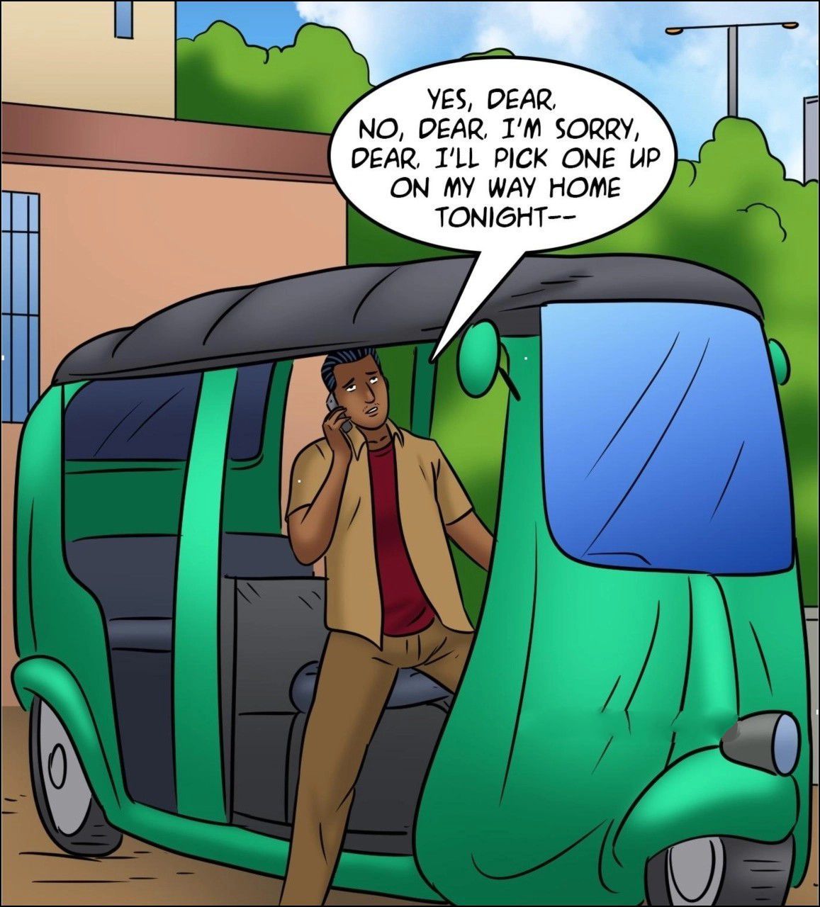 Velamma [Velamma] 126 . Velamma - LQ - Chapter 126 - Rickshaw Rendezvous [Velamma] – page 2