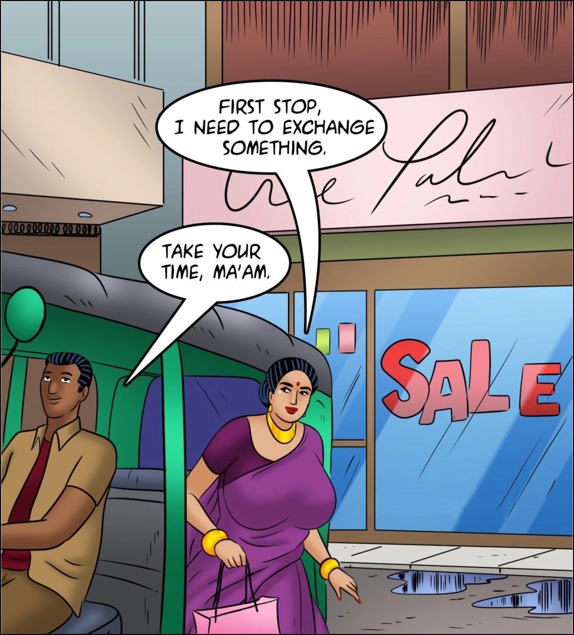 Velamma [Velamma] 126 . Velamma - LQ - Chapter 126 - Rickshaw Rendezvous [Velamma] – page 31
