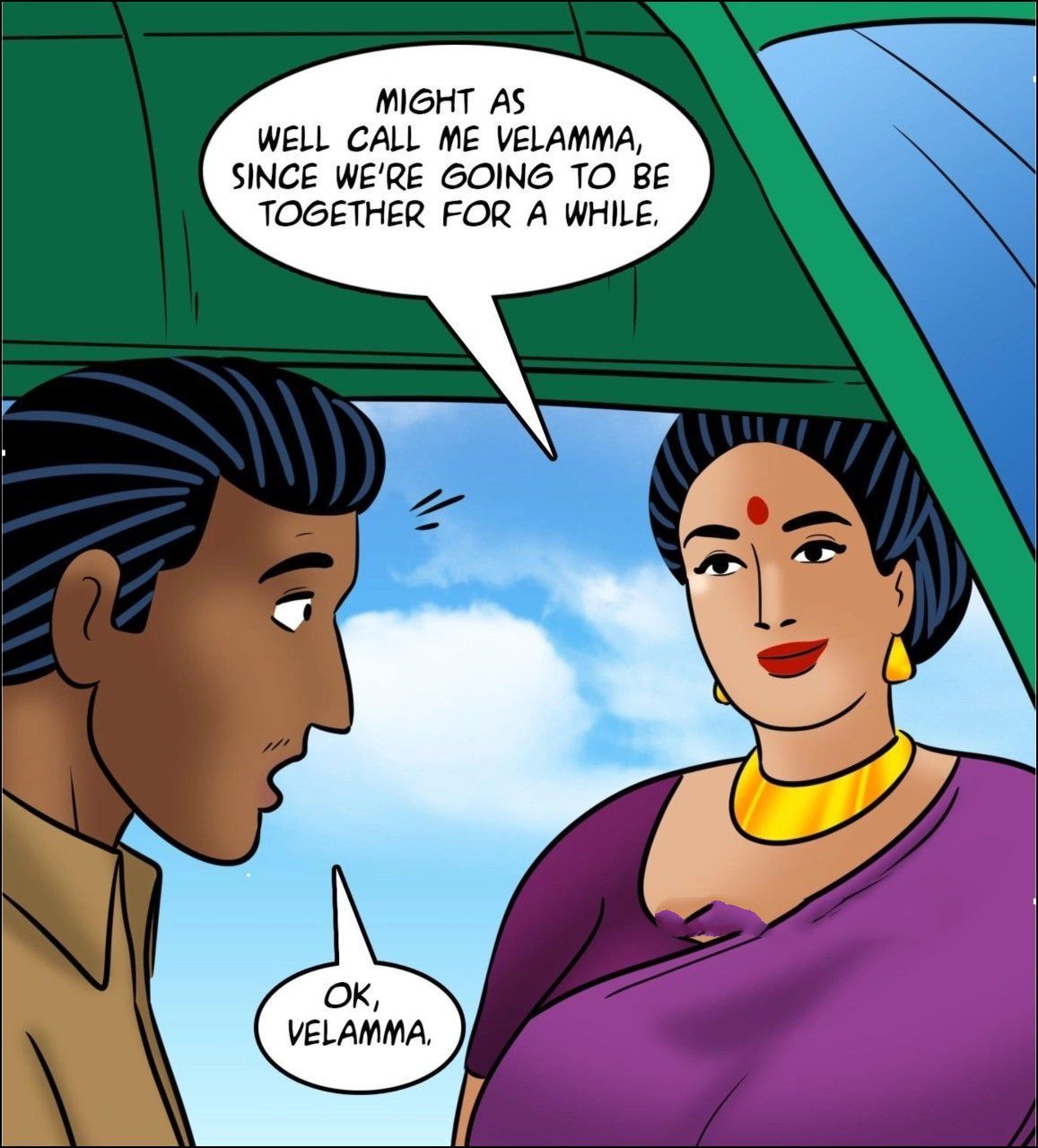 Velamma [Velamma] 126 . Velamma - LQ - Chapter 126 - Rickshaw Rendezvous [Velamma] – page 32