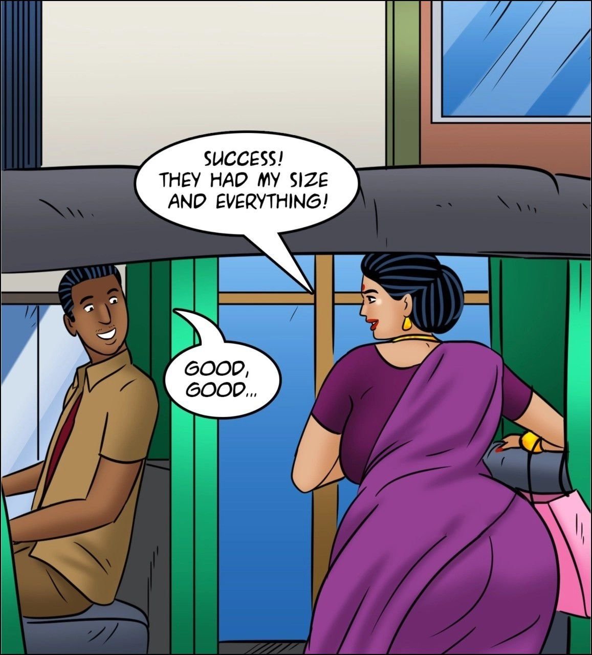 Velamma [Velamma] 126 . Velamma - LQ - Chapter 126 - Rickshaw Rendezvous [Velamma] – page 35
