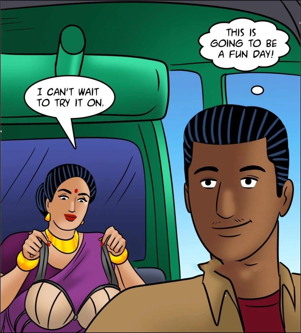 Velamma [Velamma] 126 . Velamma - LQ - Chapter 126 - Rickshaw Rendezvous [Velamma] – page 36