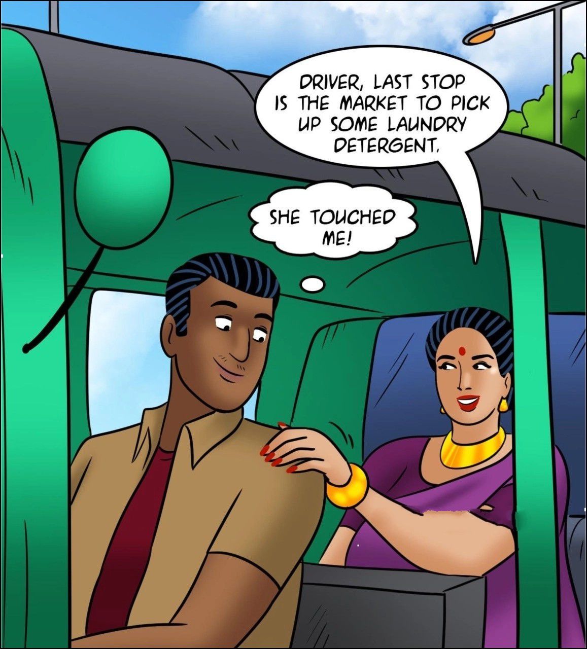 Velamma [Velamma] 126 . Velamma - LQ - Chapter 126 - Rickshaw Rendezvous [Velamma] – page 38