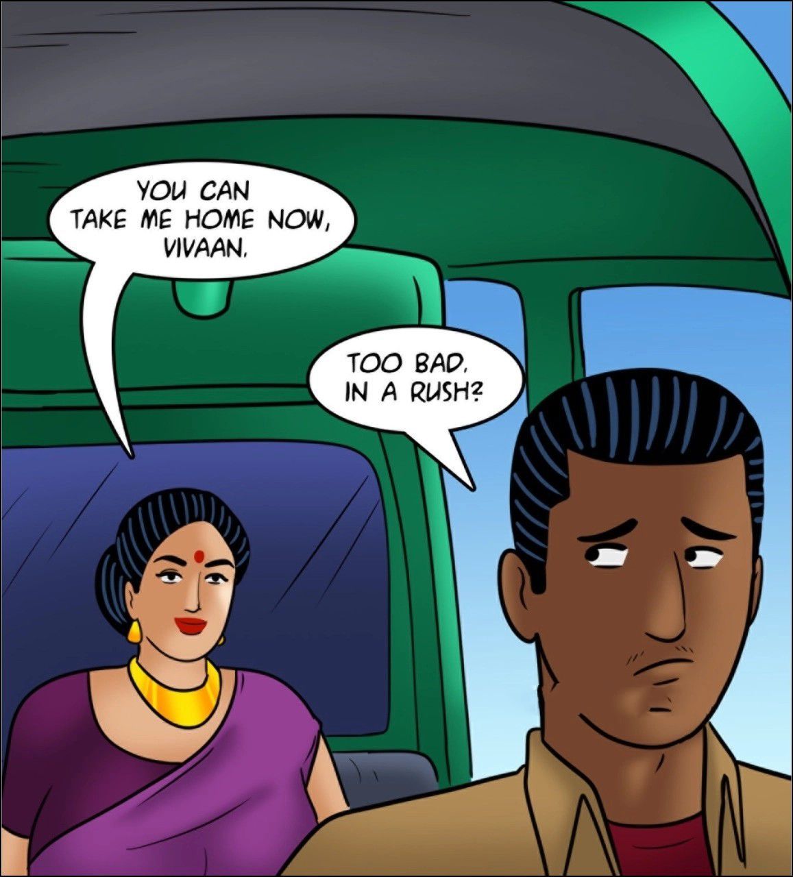 Velamma [Velamma] 126 . Velamma - LQ - Chapter 126 - Rickshaw Rendezvous [Velamma] – page 41