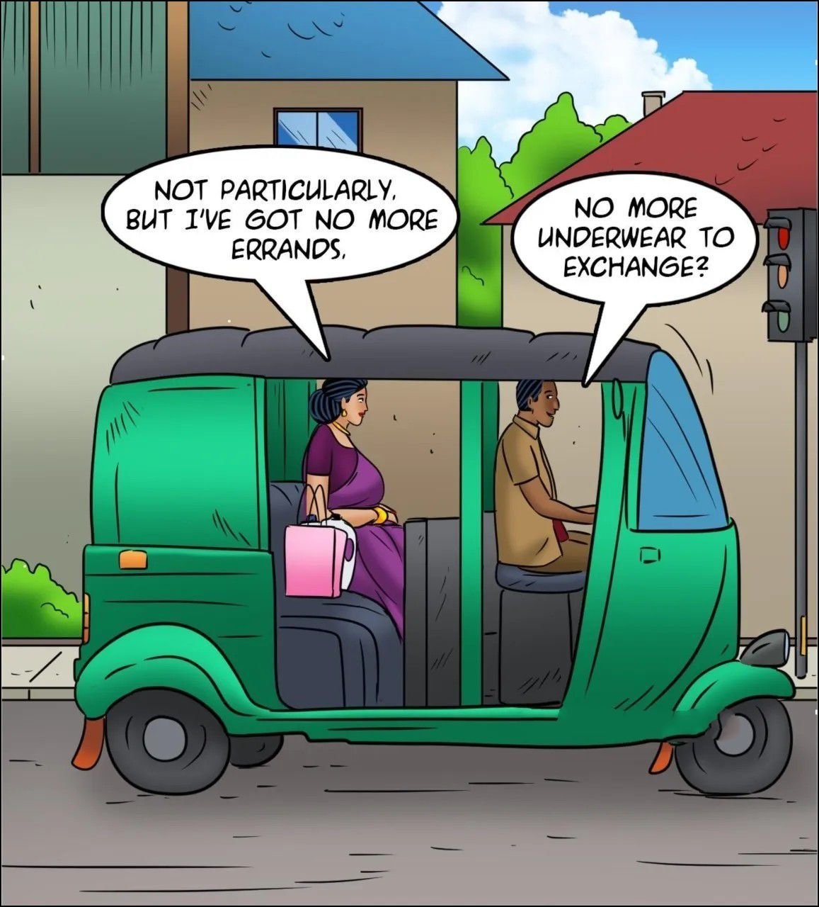 Velamma [Velamma] 126 . Velamma - LQ - Chapter 126 - Rickshaw Rendezvous [Velamma] – page 42