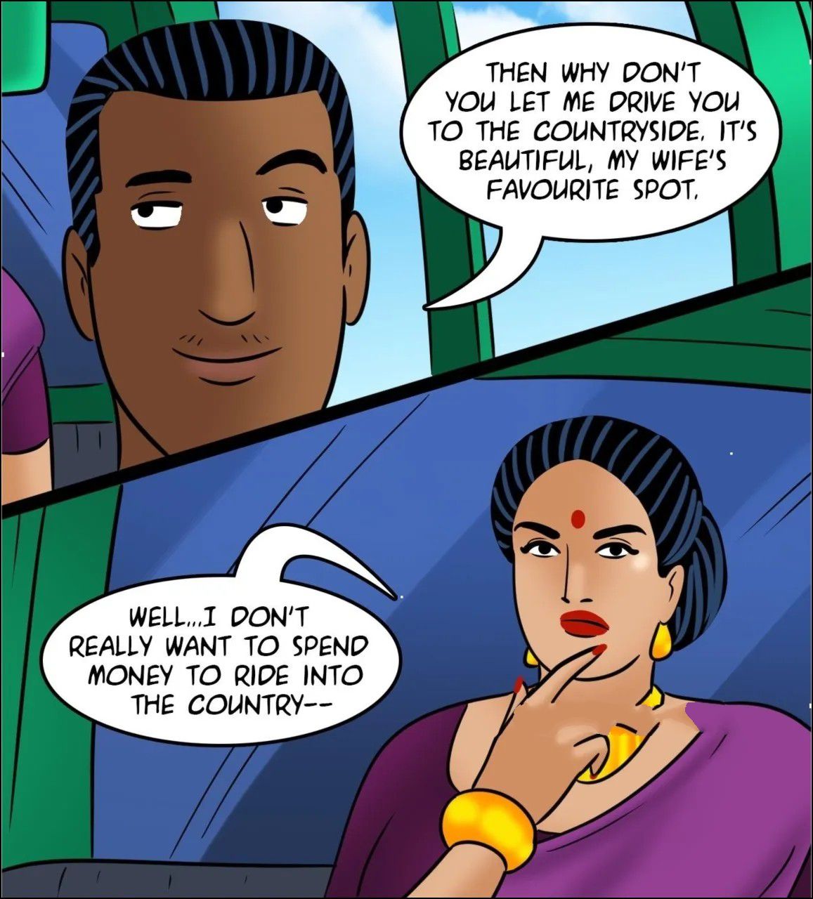 Velamma [Velamma] 126 . Velamma - LQ - Chapter 126 - Rickshaw Rendezvous [Velamma] – page 44