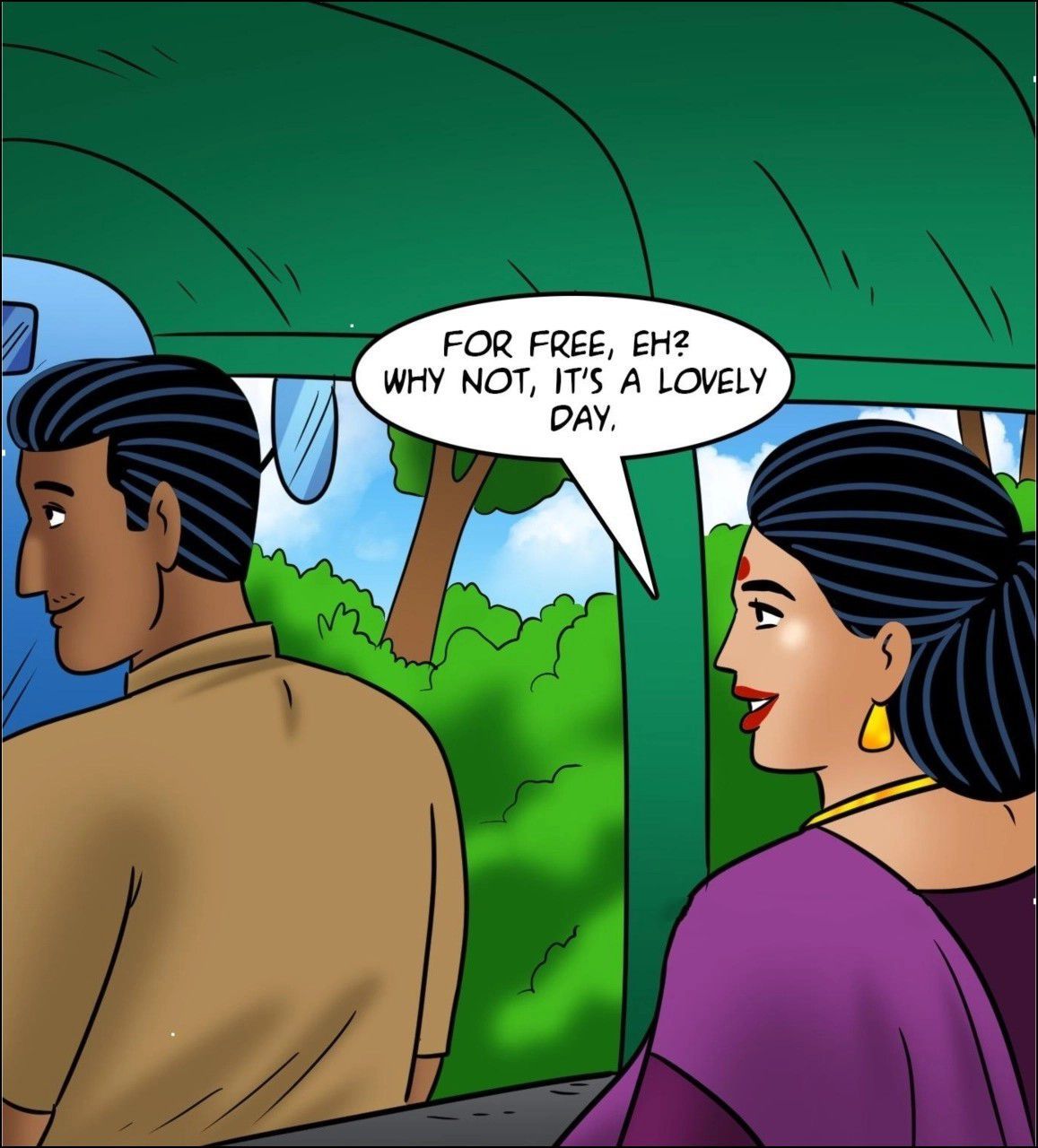 Velamma [Velamma] 126 . Velamma - LQ - Chapter 126 - Rickshaw Rendezvous [Velamma] – page 46
