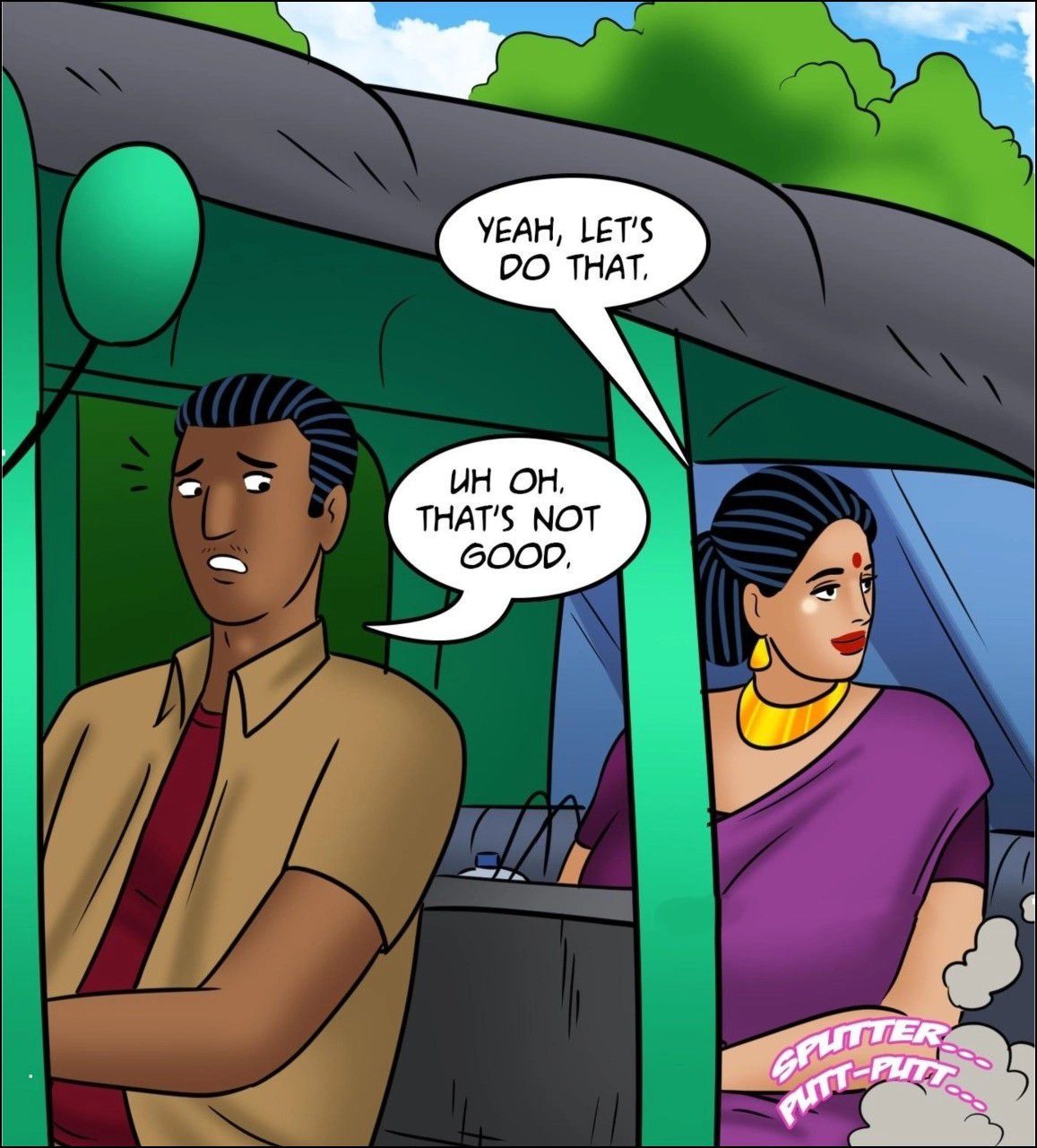 Velamma [Velamma] 126 . Velamma - LQ - Chapter 126 - Rickshaw Rendezvous [Velamma] – page 50