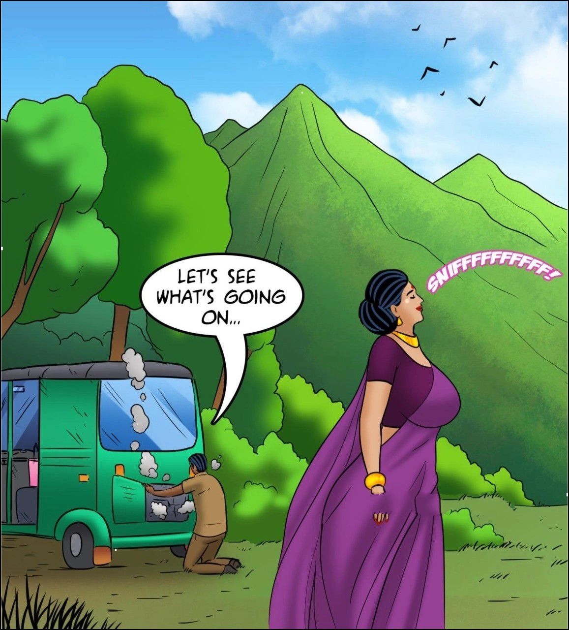 Velamma [Velamma] 126 . Velamma - LQ - Chapter 126 - Rickshaw Rendezvous [Velamma] – page 52