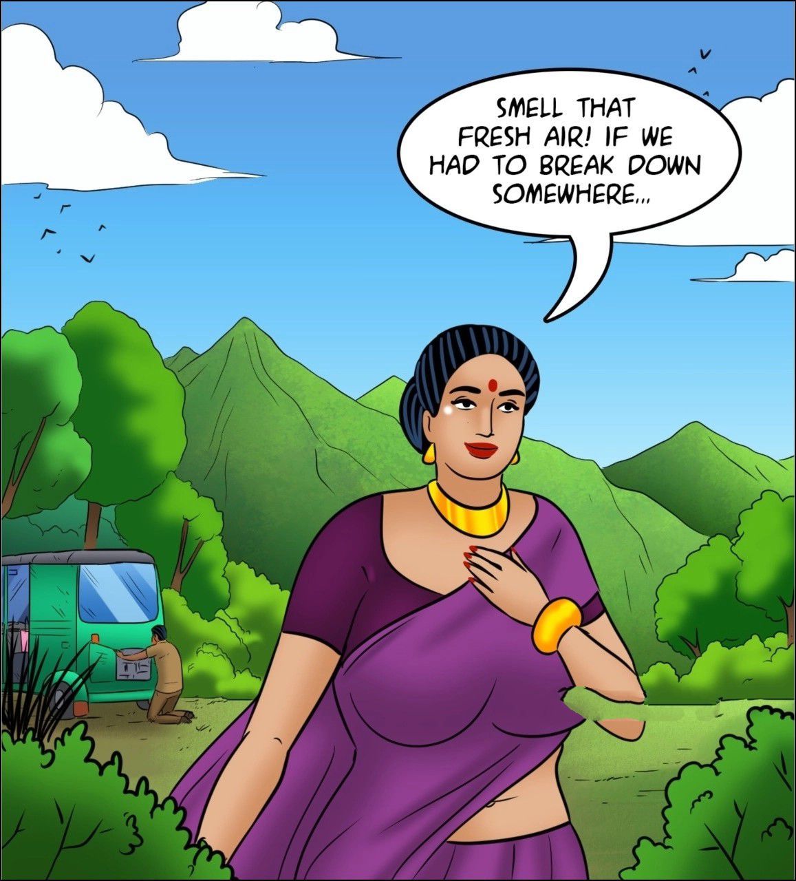 Velamma [Velamma] 126 . Velamma - LQ - Chapter 126 - Rickshaw Rendezvous [Velamma] – page 53