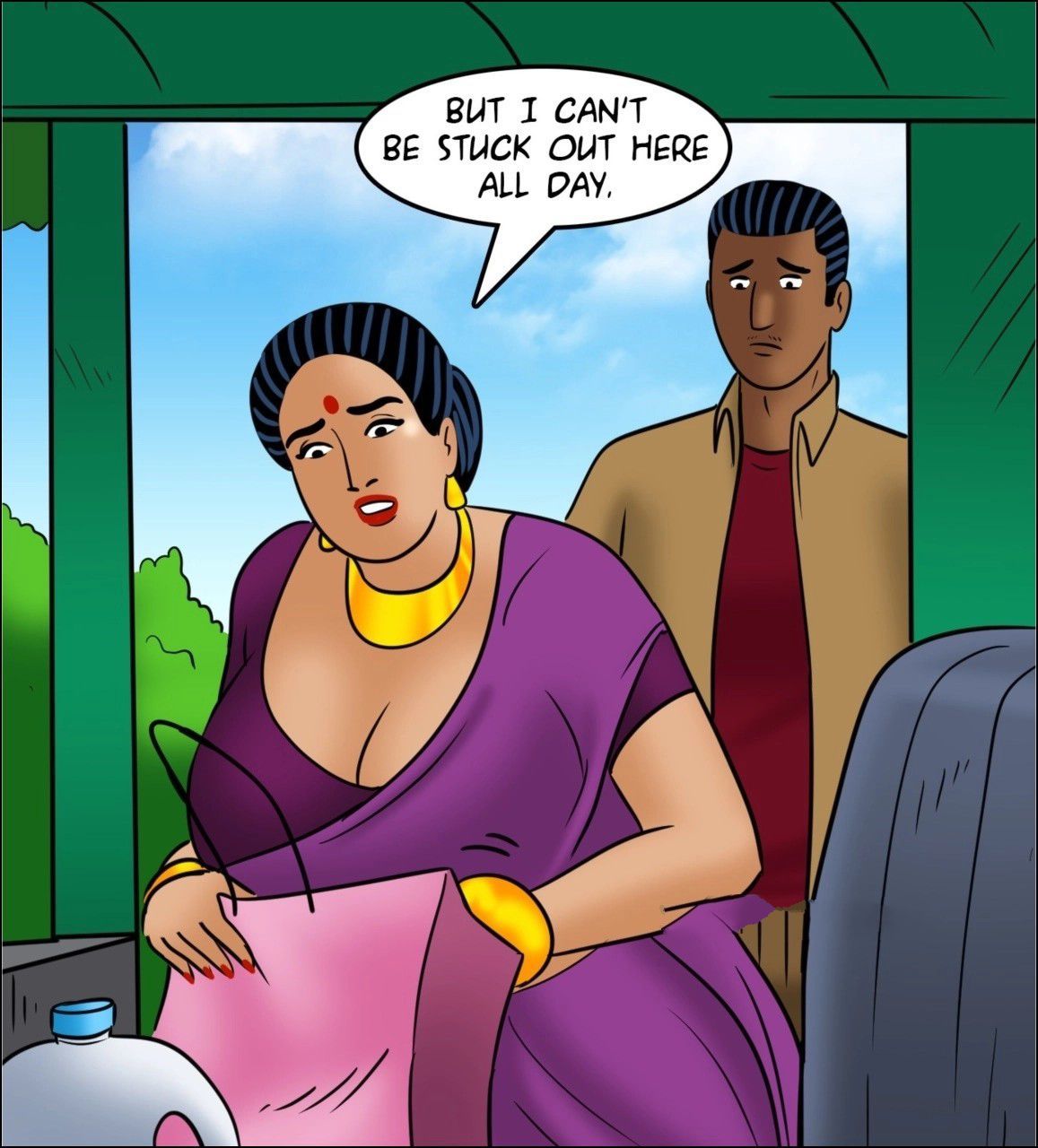 Velamma [Velamma] 126 . Velamma - LQ - Chapter 126 - Rickshaw Rendezvous [Velamma] – page 59