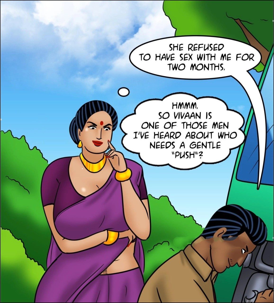 Velamma [Velamma] 126 . Velamma - LQ - Chapter 126 - Rickshaw Rendezvous [Velamma] – page 64