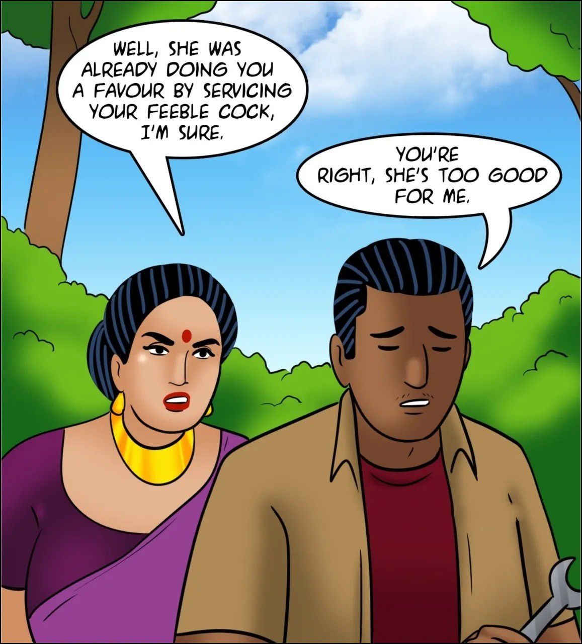 Velamma [Velamma] 126 . Velamma - LQ - Chapter 126 - Rickshaw Rendezvous [Velamma] – page 65