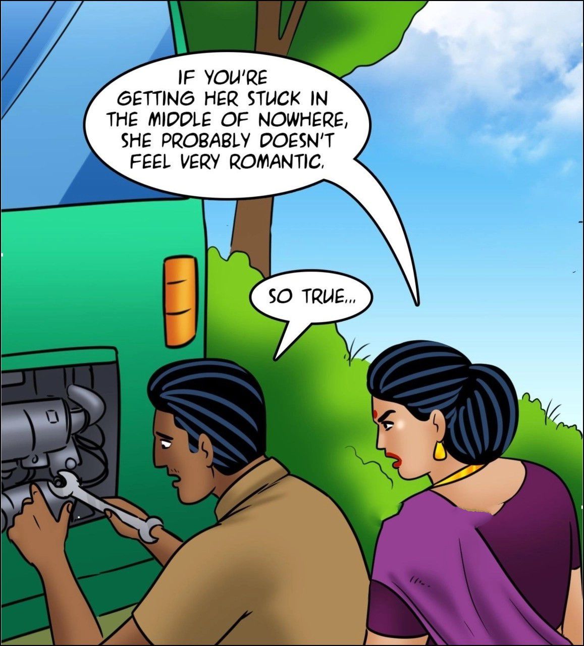 Velamma [Velamma] 126 . Velamma - LQ - Chapter 126 - Rickshaw Rendezvous [Velamma] – page 66