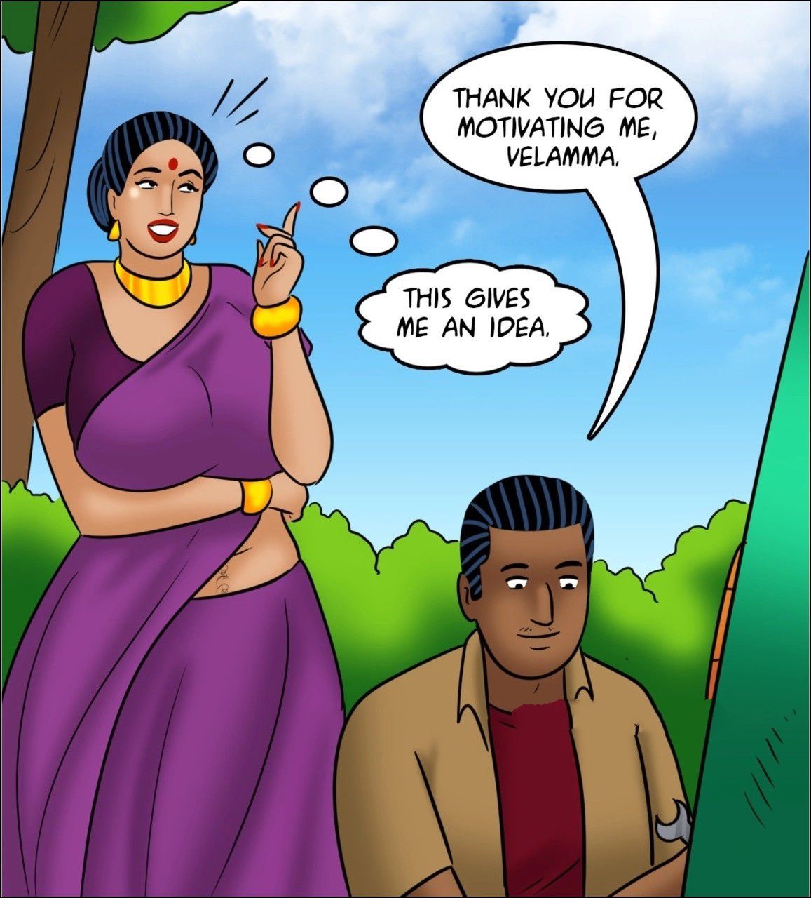 Velamma [Velamma] 126 . Velamma - LQ - Chapter 126 - Rickshaw Rendezvous [Velamma] – page 67