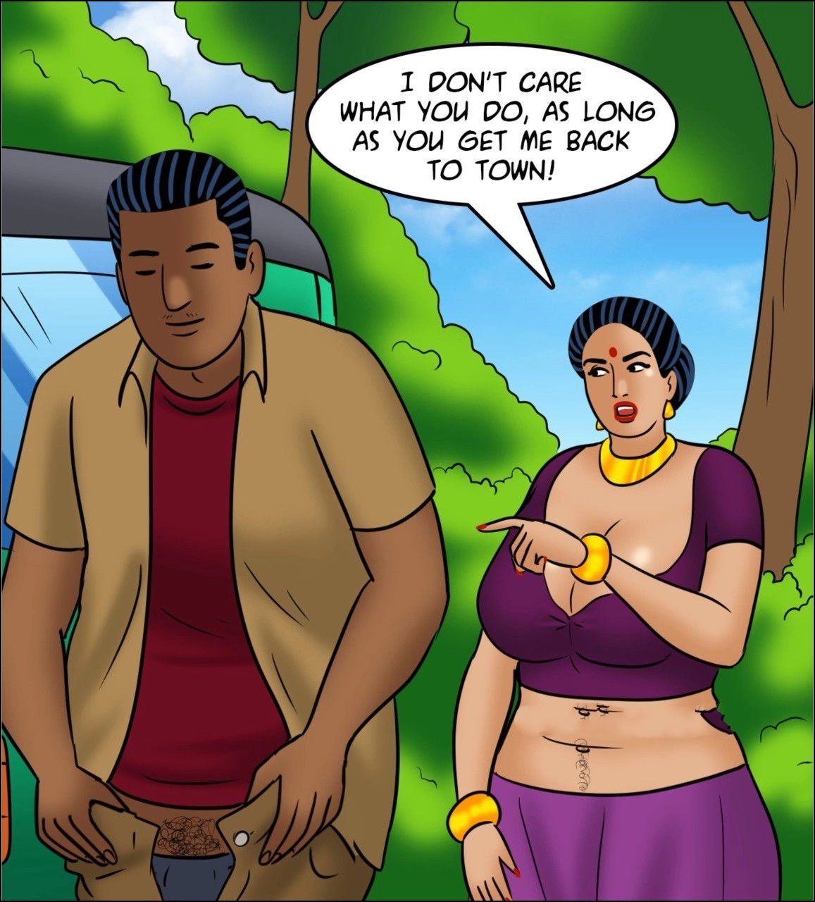 Velamma [Velamma] 126 . Velamma - LQ - Chapter 126 - Rickshaw Rendezvous [Velamma] – page 79