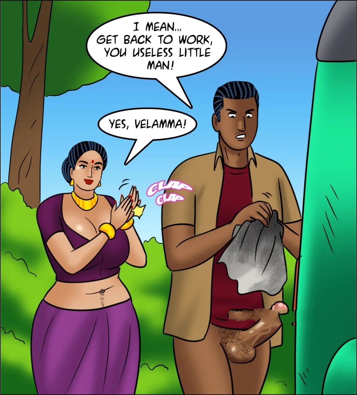 Velamma [Velamma] 126 . Velamma - LQ - Chapter 126 - Rickshaw Rendezvous [Velamma] – page 81