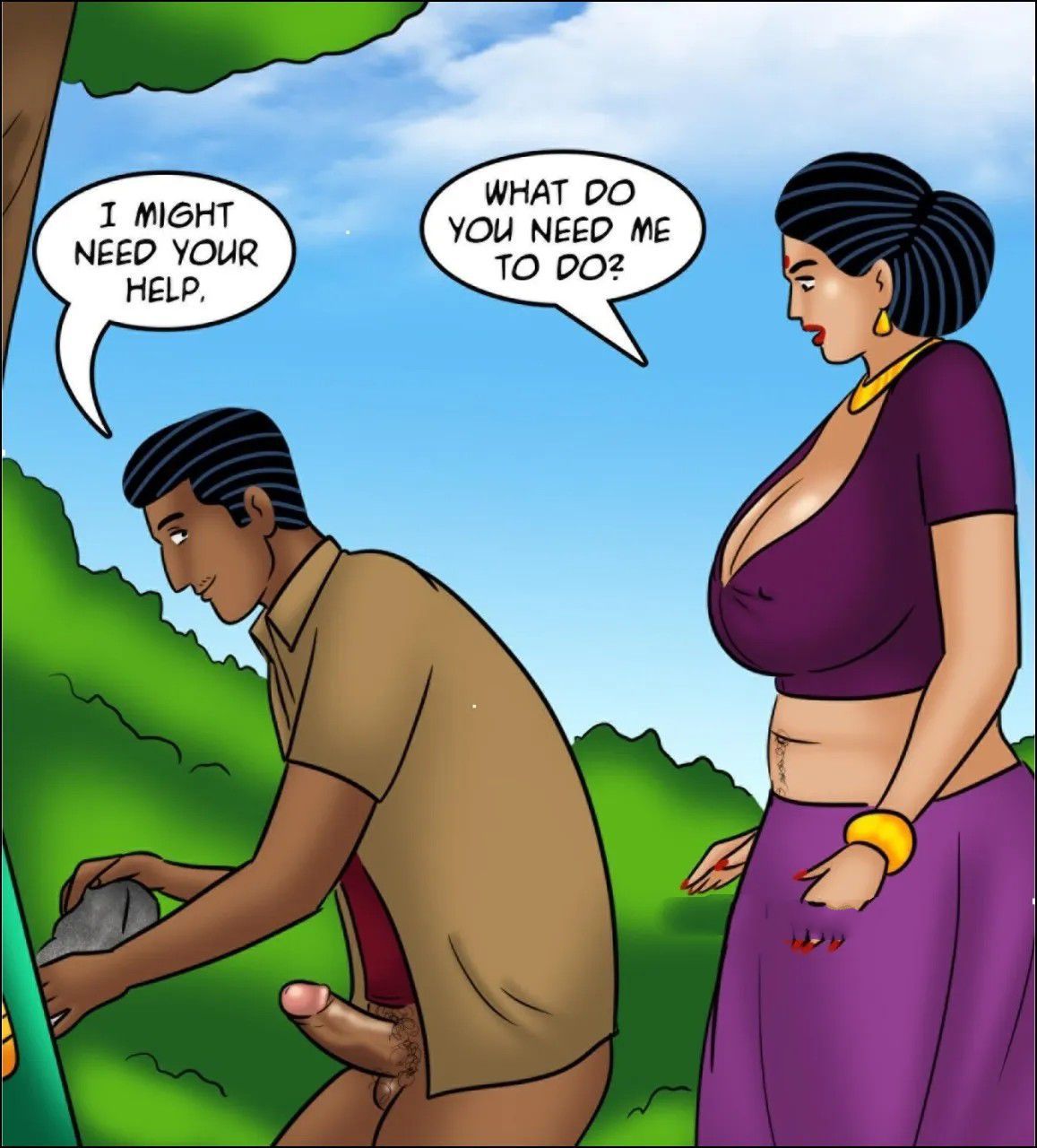 Velamma [Velamma] 126 . Velamma - LQ - Chapter 126 - Rickshaw Rendezvous [Velamma] – page 82