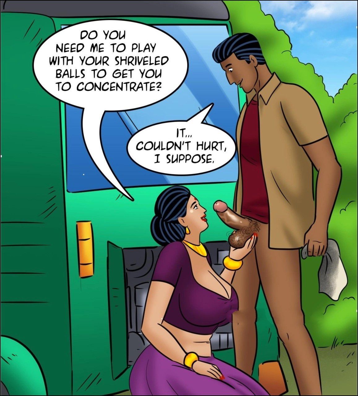Velamma [Velamma] 126 . Velamma - LQ - Chapter 126 - Rickshaw Rendezvous [Velamma] – page 86