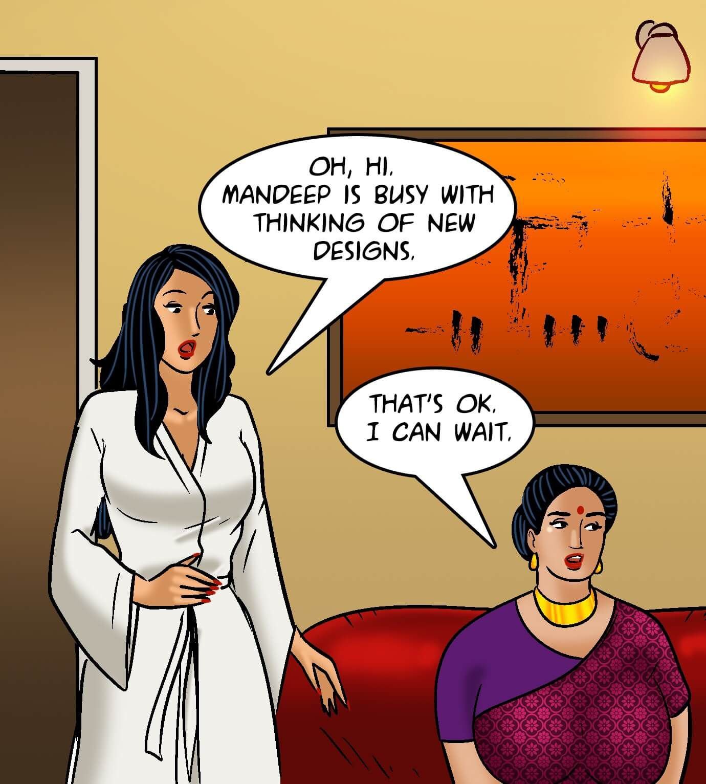 Velamma [Velamma] 105 . Velamma - Chapter 105 - Lingerie Model [Velamma] – page 43