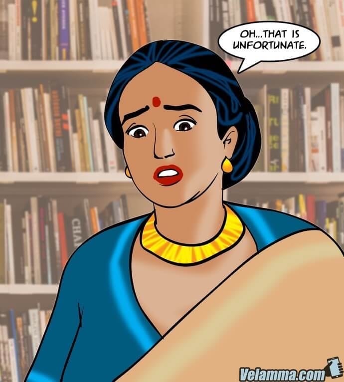 Velamma [Velamma] 70 . Velamma - Chapter 70 - Peek-A-Boo, I See You! [Velamma] – page 55